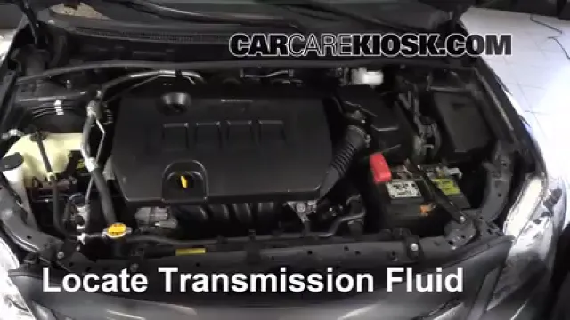 2012 Toyota Corolla LE 1.8L 4 Cyl. Liquide de transmission Rajouter du liquide